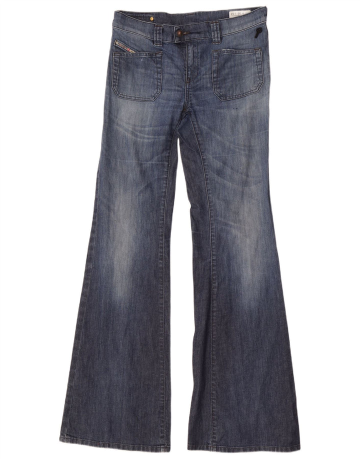Diesel Jean Fluzi Flare Femme W30 L34 Bleu Coton