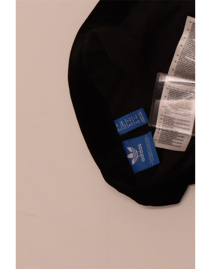 ADIDAS Leggings en velours pour femme UK 42 Polyester noir moyen