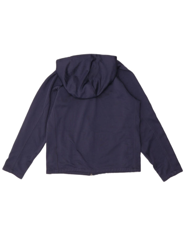 Nike Garçon Zip Sweat à capuche 13-14 ans XL Bleu marine Polyester