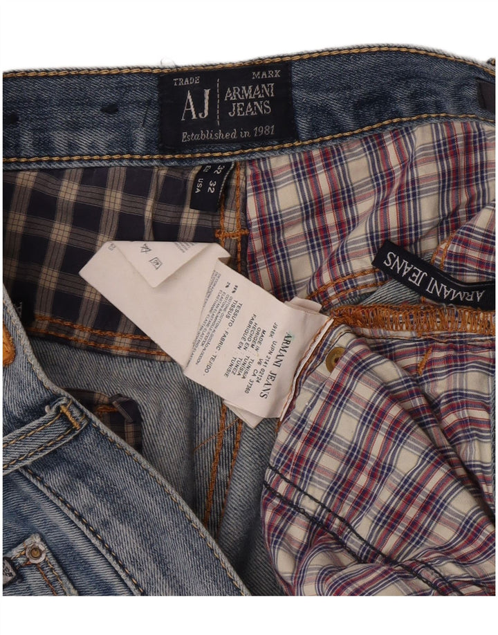 Armani Jean droit homme W32 L28 bleu coton