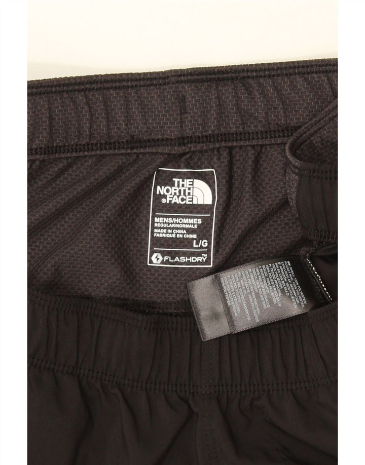THE NORTH FACE Short de sport pour hommes Large Noir Colorblock Polyester