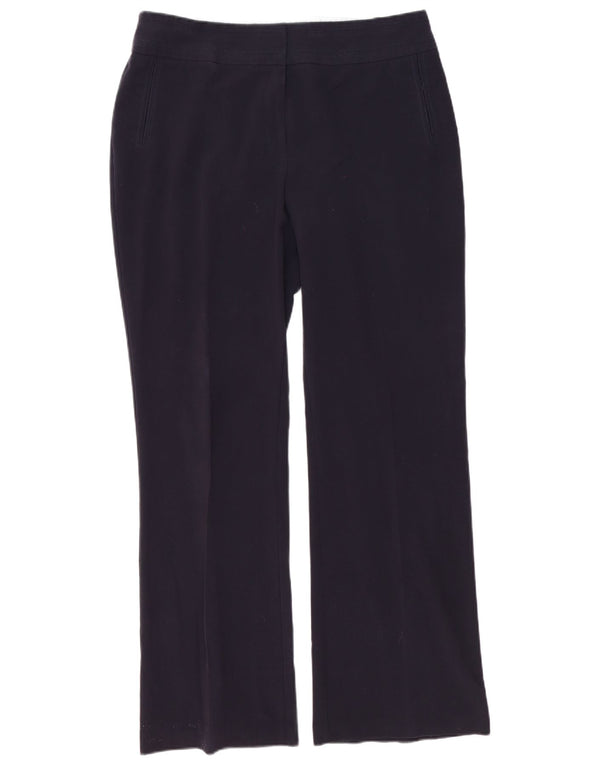Marks & Spencer Pantalon décontracté pour femme UK 16 Large W36 L34 Bleu marine