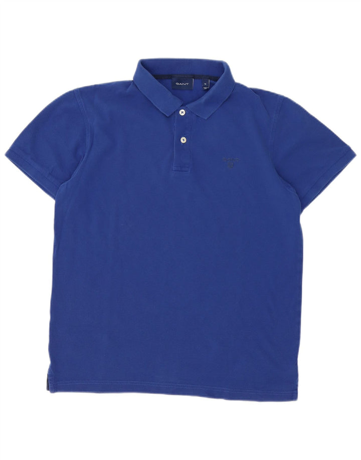 Gant Polo Homme Bleu Moyen