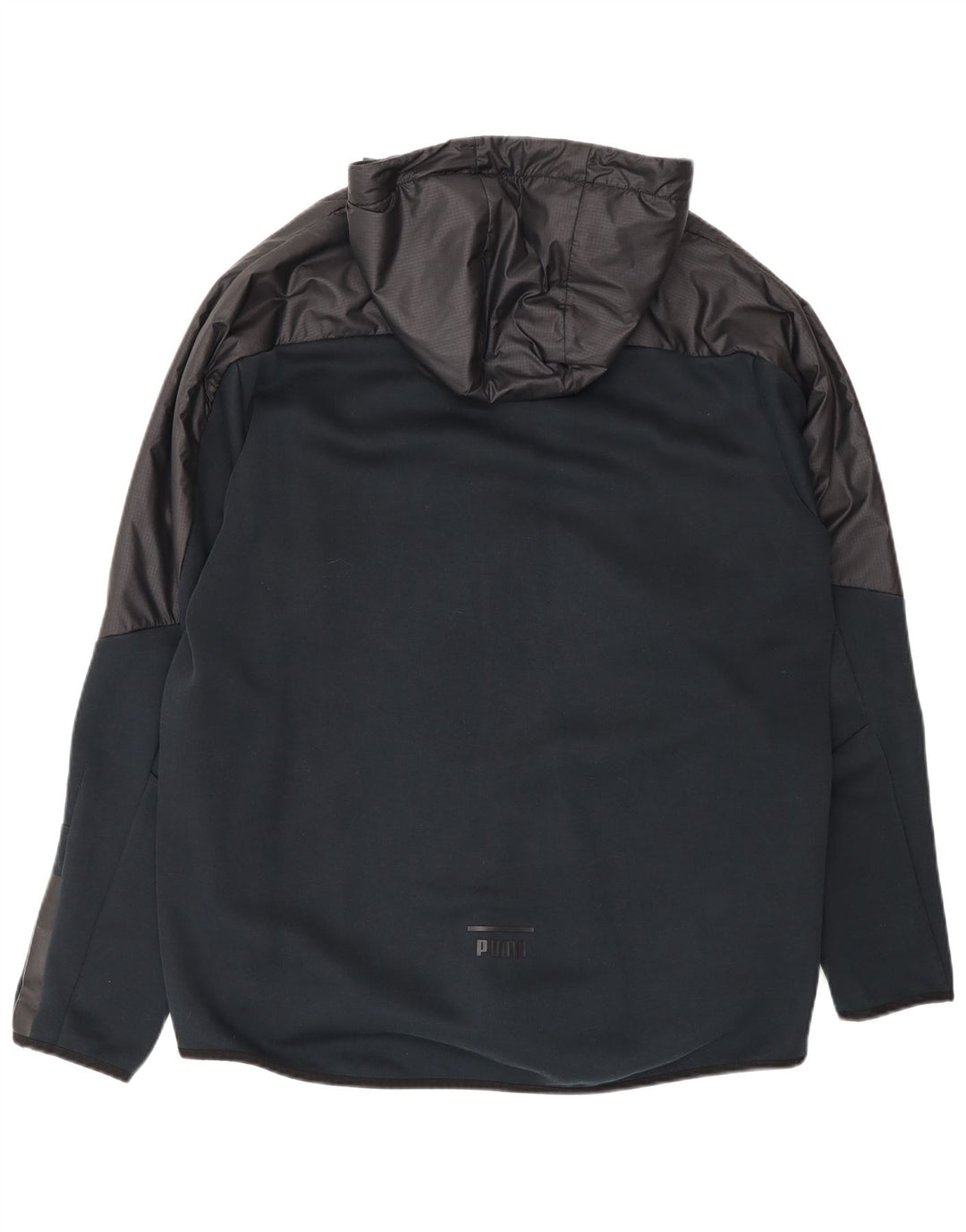 Puma Veste de survêtement à capuche pour homme Taille L Noir Colorblock