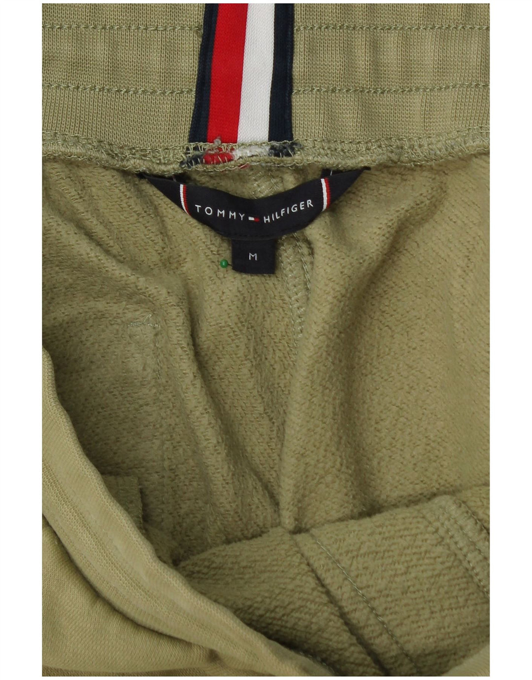 TOMMY HILFIGER Pantalon de Survêtement Graphique Homme Vert Moyen