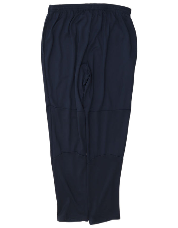 Nike Pantalon de survêtement Dri Fit pour homme Taille L Bleu marine