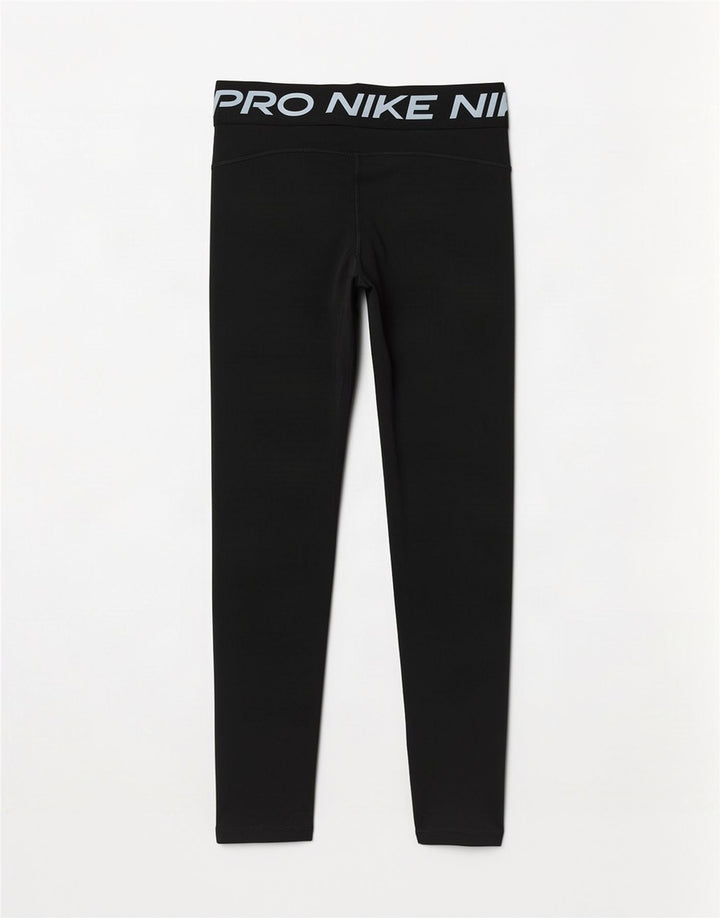 Nike Legging graphique Dri Fit pour femme UK 14 Large Noir