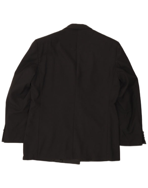 PIERRE CARDIN Veste blazer coupe régulière pour homme UK 40 Large Noir