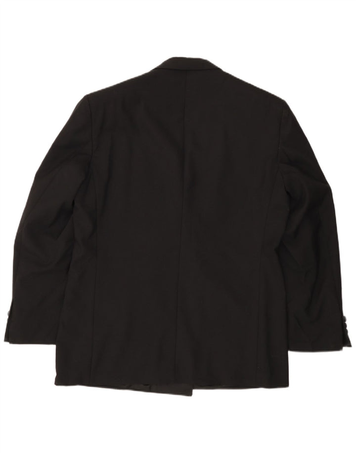 PIERRE CARDIN Veste blazer coupe régulière pour homme UK 40 Large Noir