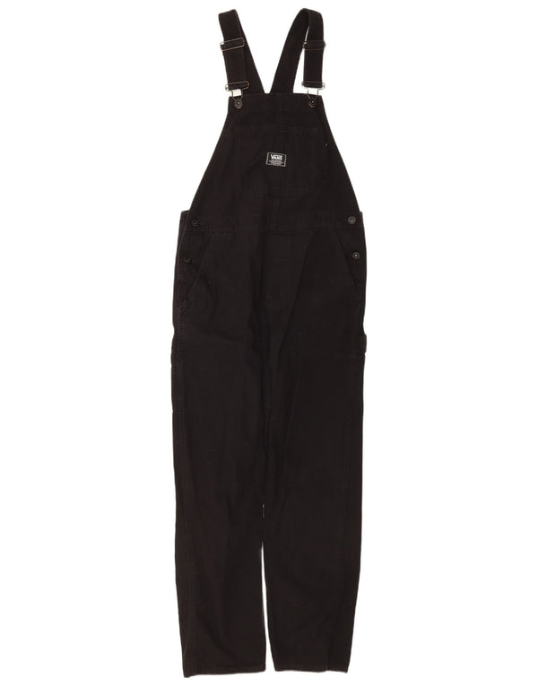Vans Salopette Cargo Pantalon Femme XS W25 L28 Noir Coton