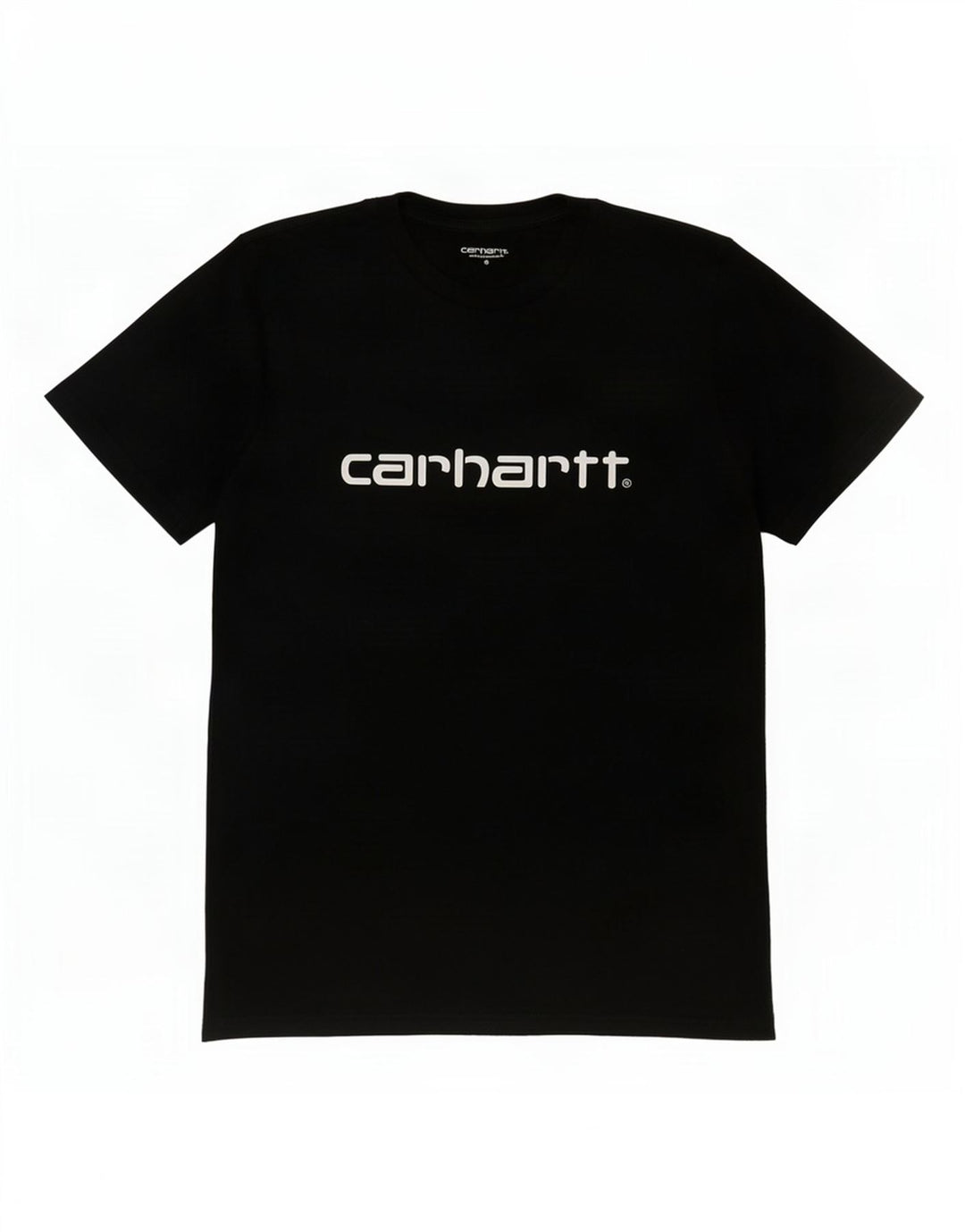 Carhartt T-shirt graphique pour hommes, petit haut en coton noir