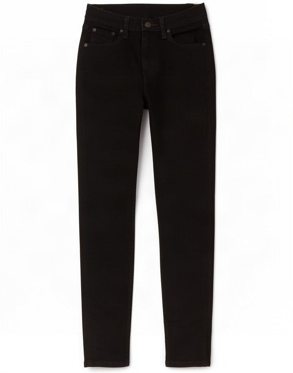 Levi's Mens 519 Hi-ball Super Skinny Jeans W30 L28 Noir Coton