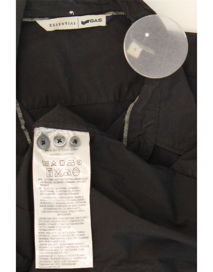 Chemise Homme Gas Petit Coton Noir