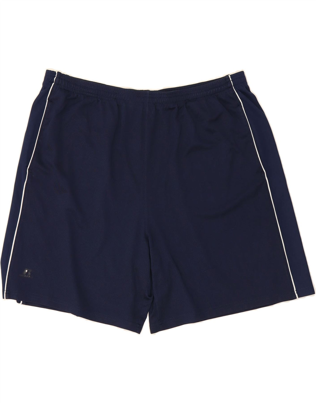RUSSELL ATHLETIC Mens Sport Shorts 2XL Navy Blue Polyester Vintage Russell Athletic and Second-Hand Russell Athletic from Messina Hembry 