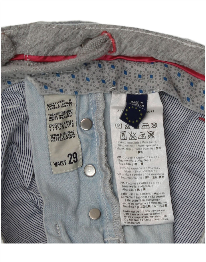 Gas Short en Jean Homme W29 Bleu Moyen Coton