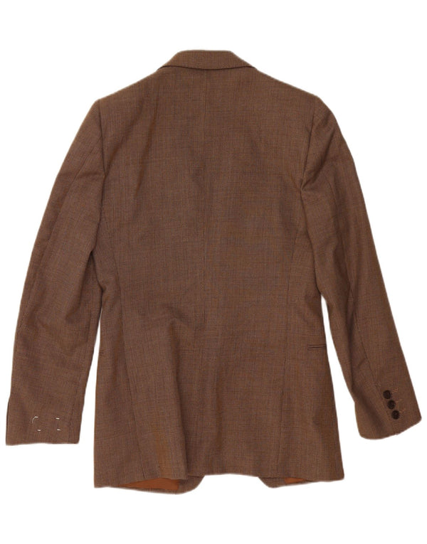 Veste Blazer Vintage Homme 2 Boutons IT 48 Polyester Marron Moyen