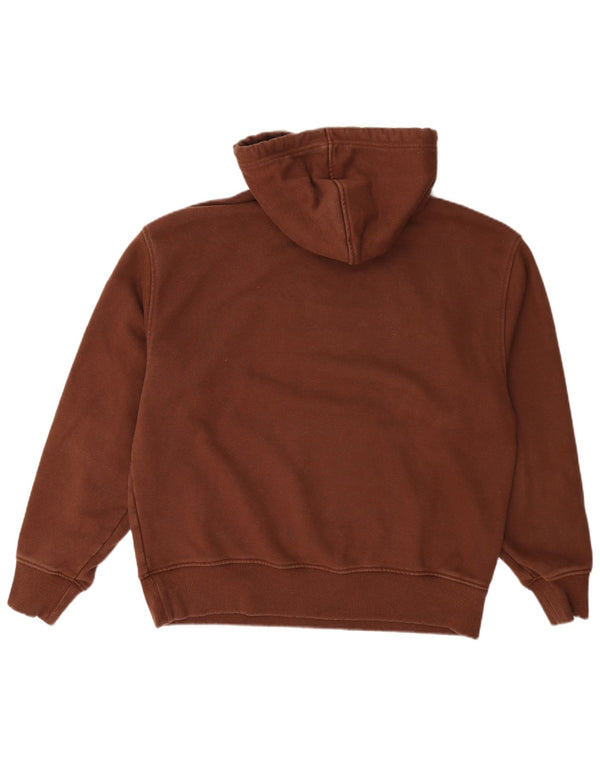 The North Face Pull à capuche surdimensionné pour femme UK 10 Petit coton marron