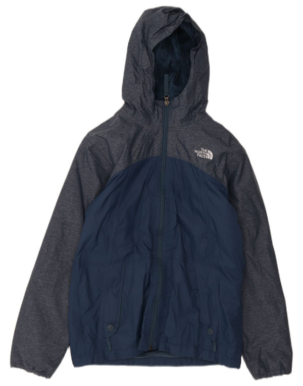 The North Face Girls Windbreaker Jacket 14-15 Years XL Navy Blue