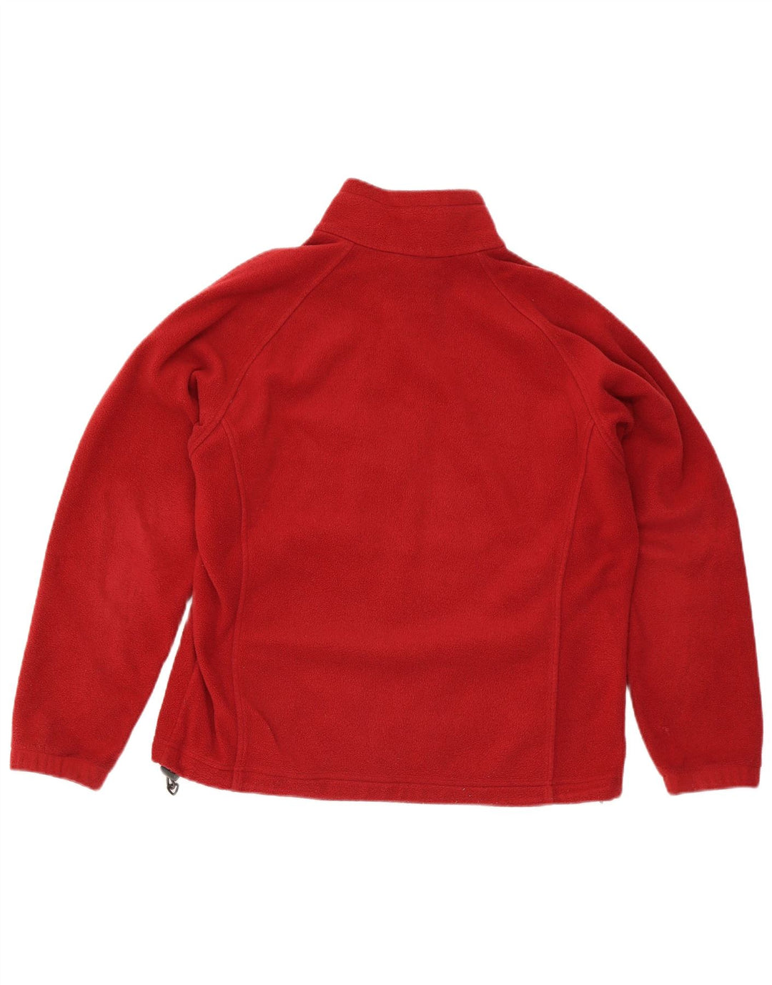 Columbia Veste polaire surdimensionnée pour femme UK 16 Large Rouge Polyester