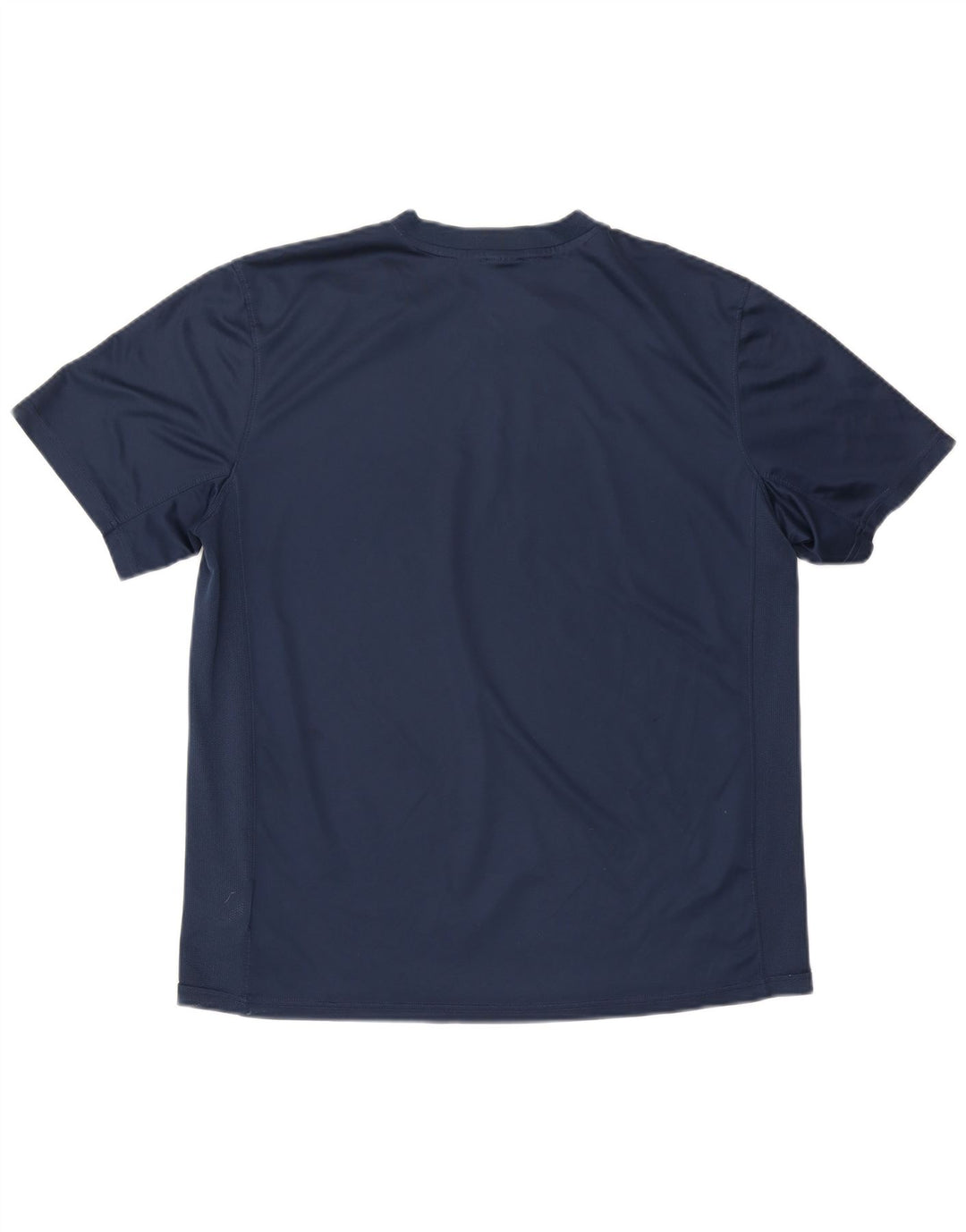 Nike Hommes Dri Fit T-Shirt Haut XL Bleu Marine Polyester