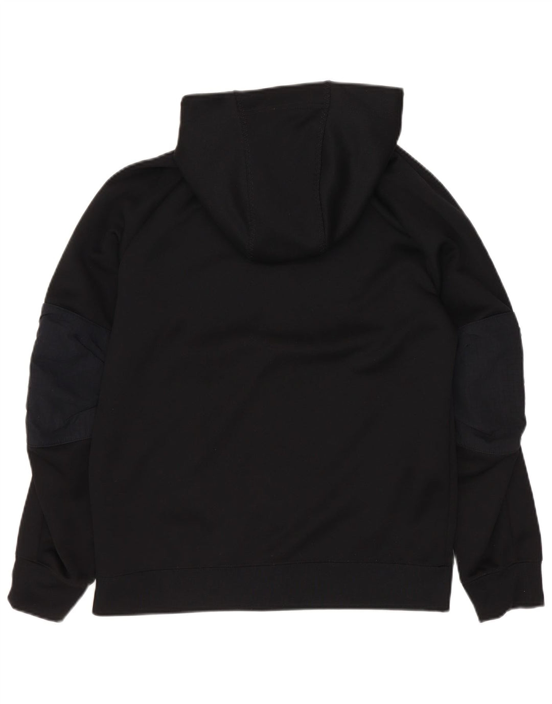 Nike Garçon Zip Sweat à capuche 10-11 ans Noir Moyen Polyester