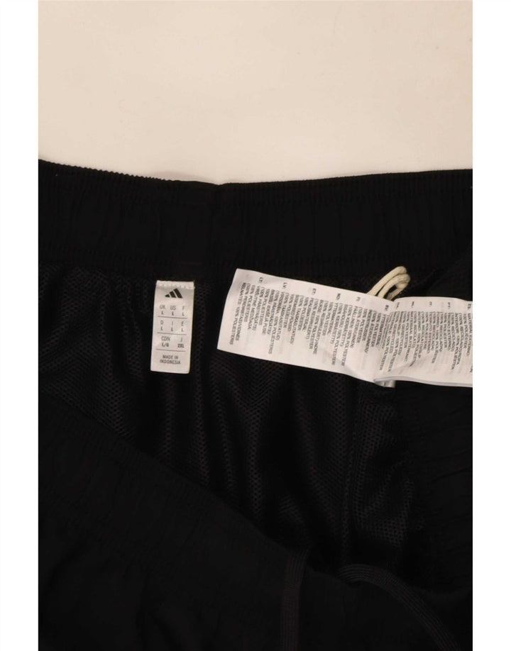 Adidas Short de sport pour homme Large Noir Polyester
