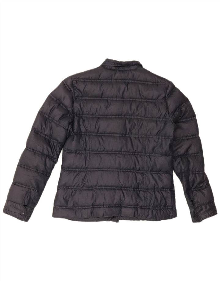 Aspesi Veste matelassée pour femme UK 12 Medium Bleu marine Polyester