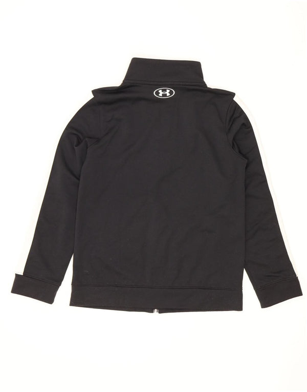 Under Armour Veste de survêtement pour garçon 9-10 ans Noir moyen colour block