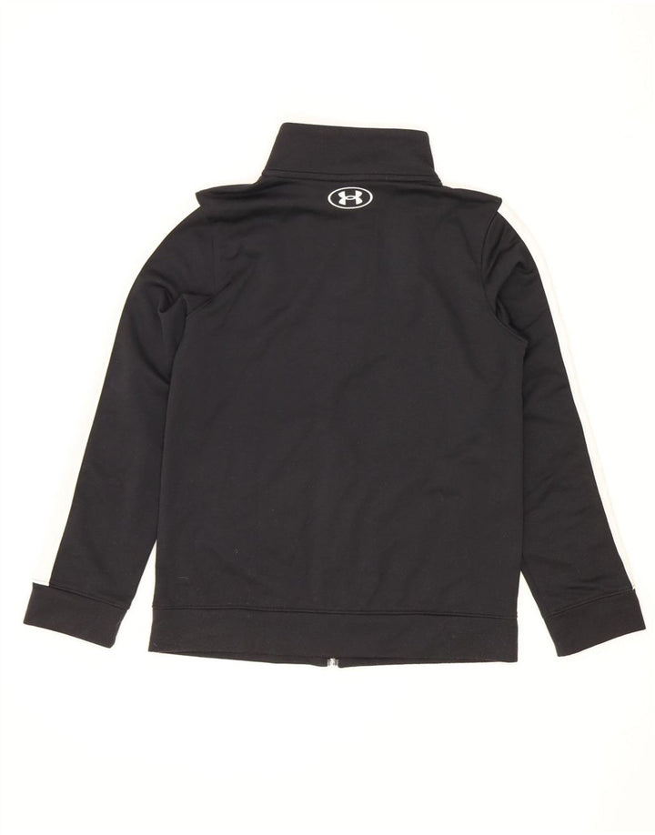 Under Armour Veste de survêtement pour garçon 9-10 ans Noir moyen colour block
