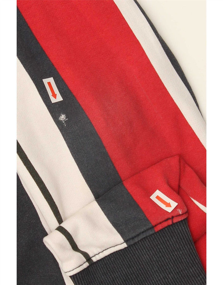 Tommy Hilfiger Pull à capuche en coton rayé multicolore moyen pour homme