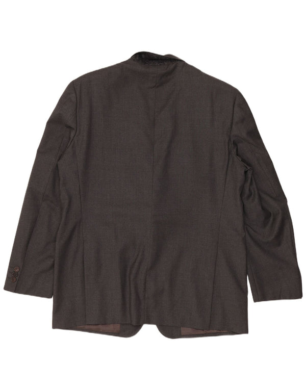 Tasmanian Veste Blazer 2 Boutons Homme IT 52 XL Laine Grise