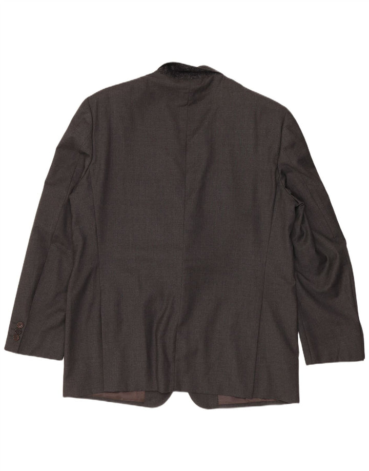 Tasmanian Veste Blazer 2 Boutons Homme IT 52 XL Laine Grise