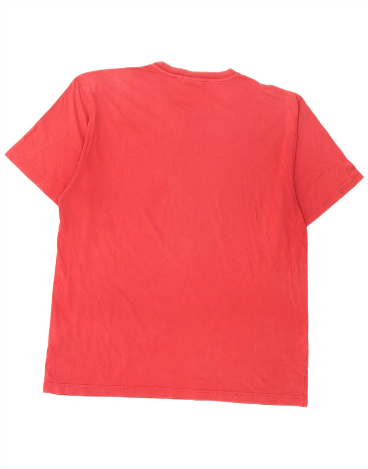 Champion T-Shirt Graphique Femme Top 2XL Rouge Coton