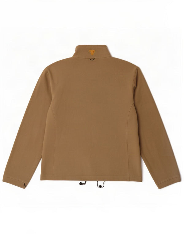 Jack Wolfskin Veste polaire pour femme UK 12 Kaki moyen Polyester