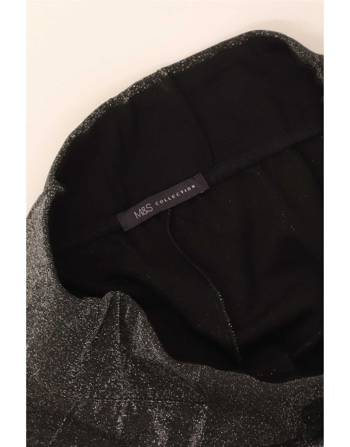 Marks & Spencer Leggings pour femme UK 8 Small Noir moucheté