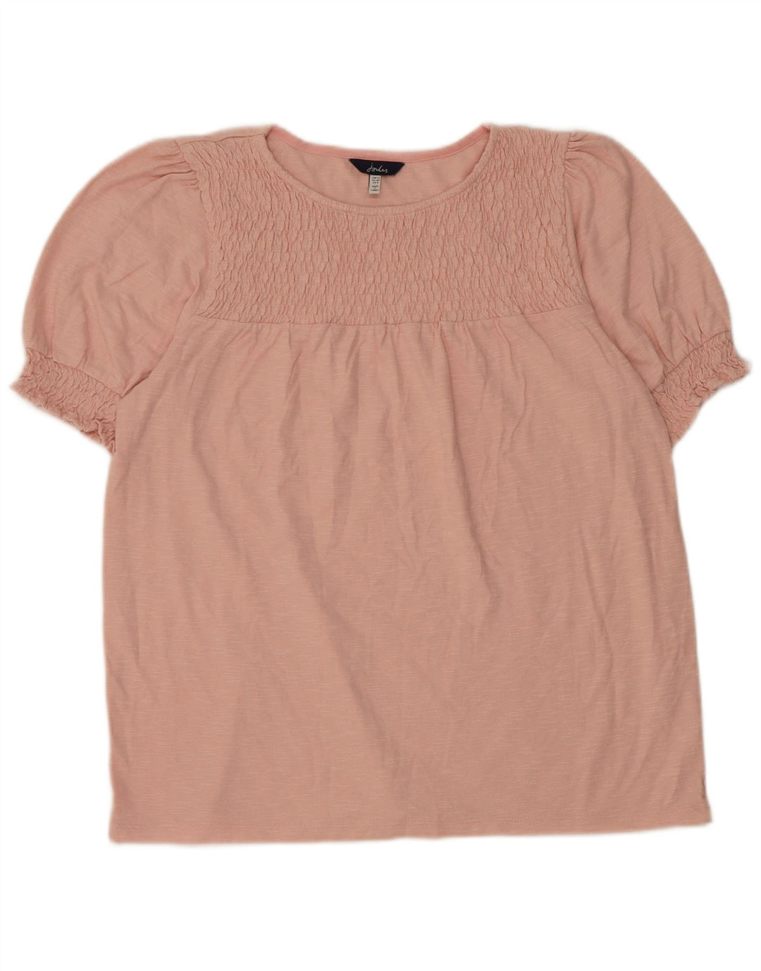 Joules Chemisier Top UK 12 Coton Rose Moyen Femme