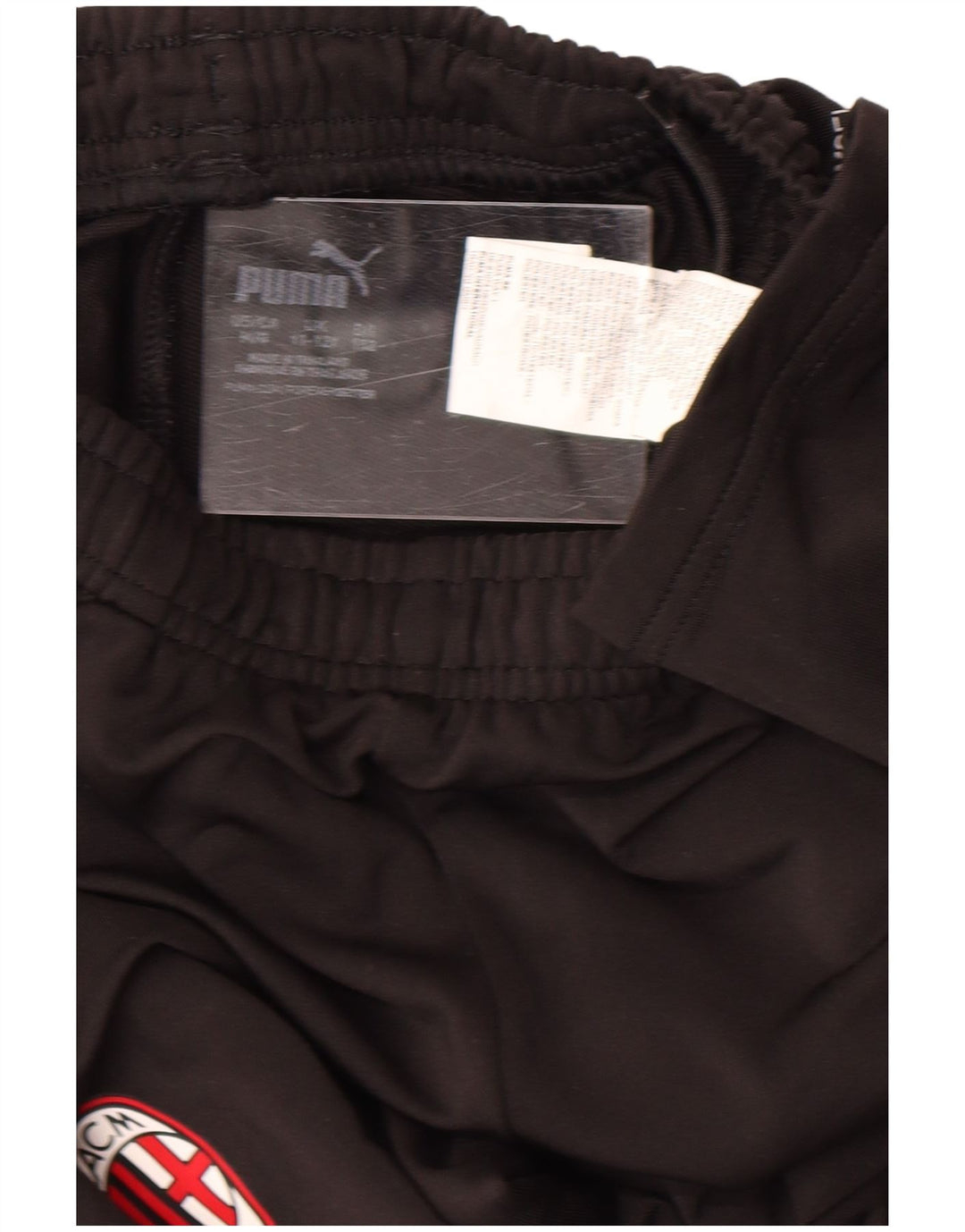 Puma Pantalon de survêtement AC Milan garçon 11-12 ans Noir Colourblock
