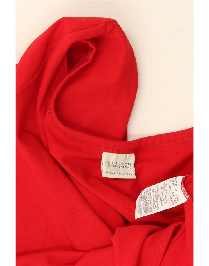 Benetton Body Femme UK 8 Small Rouge