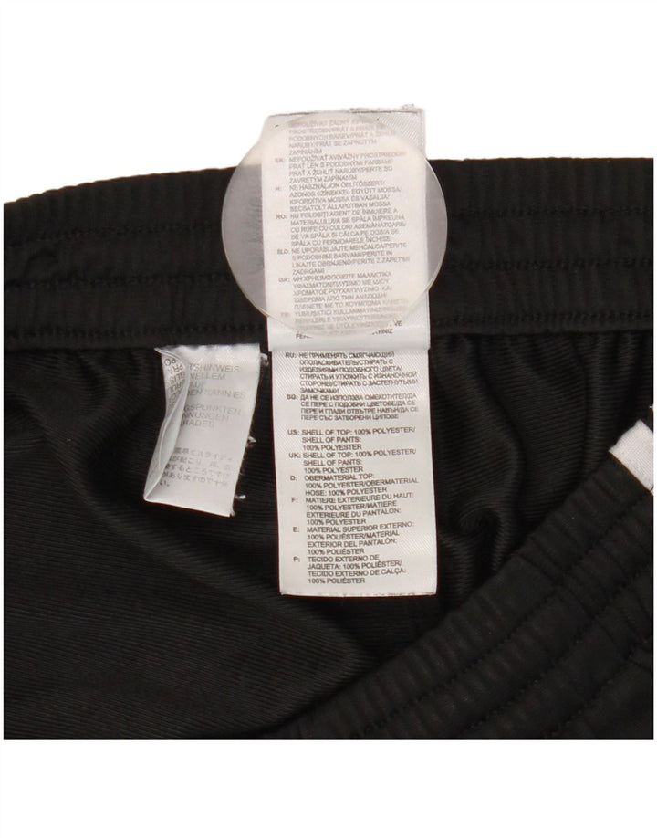 Adidas Pantalon de survêtement pour femme UK 36/38 Small Noir Polyester