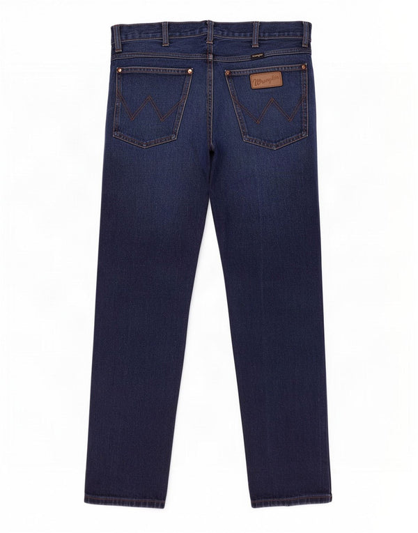 Wrangler Jean droit homme W32 L32 bleu coton