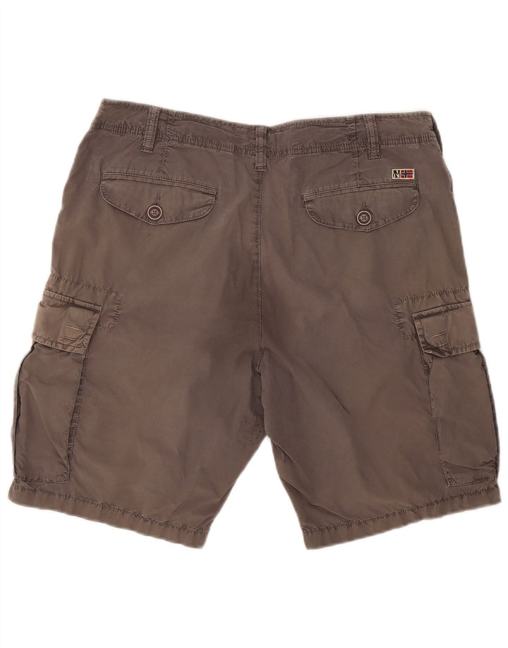Napapijri Short Cargo W32 Homme Gris Moyen