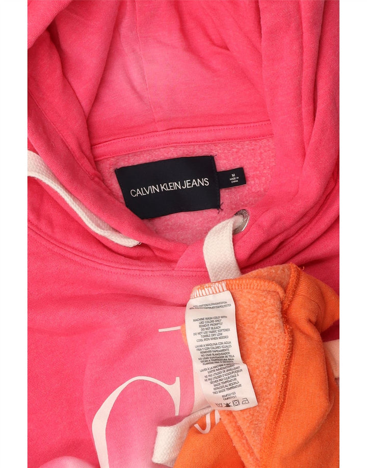 CALVIN KLEIN Pull à capuche surdimensionné pour femme UK 14 Medium Multicolore