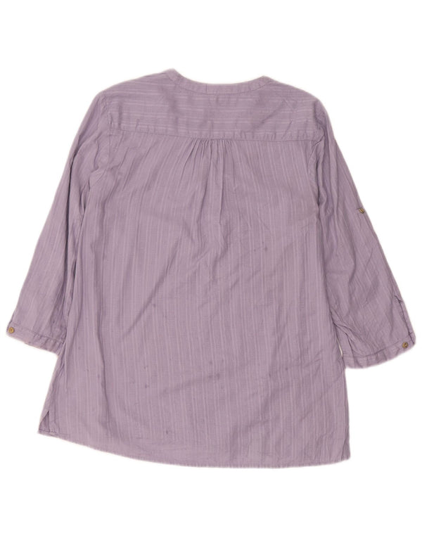 Mountain Warehouse Tunique à manches 3/4 pour femme UK 14 Large Violet rayé