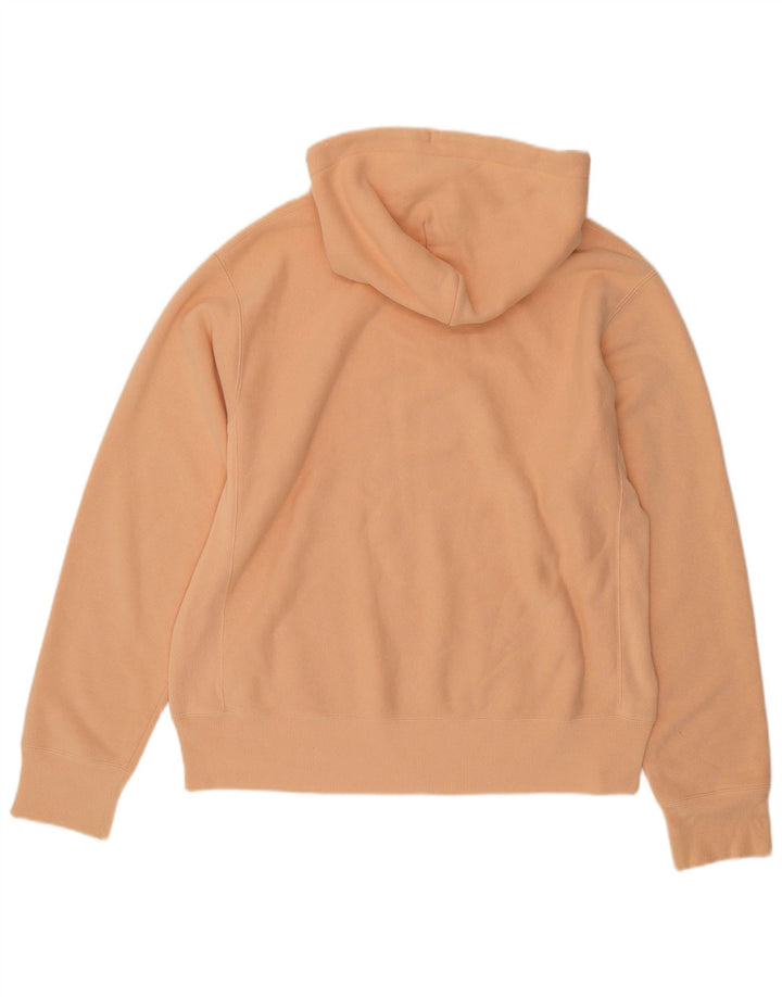 CHAMPION Pull à capuche pour homme en coton orange moyen