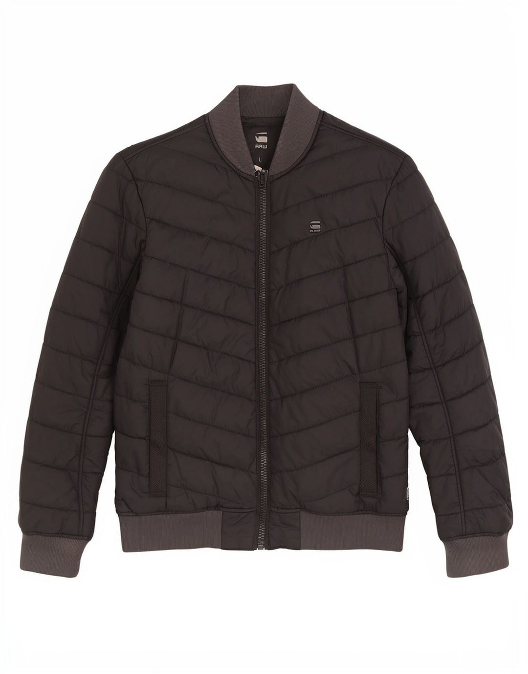 G-Star Veste matelassée pour homme UK 40 Large Noir Polyamide