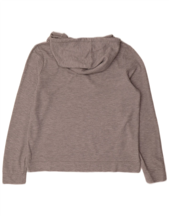 Fat Face Sweat à capuche pour femme UK 42 Gris moyen Polyester