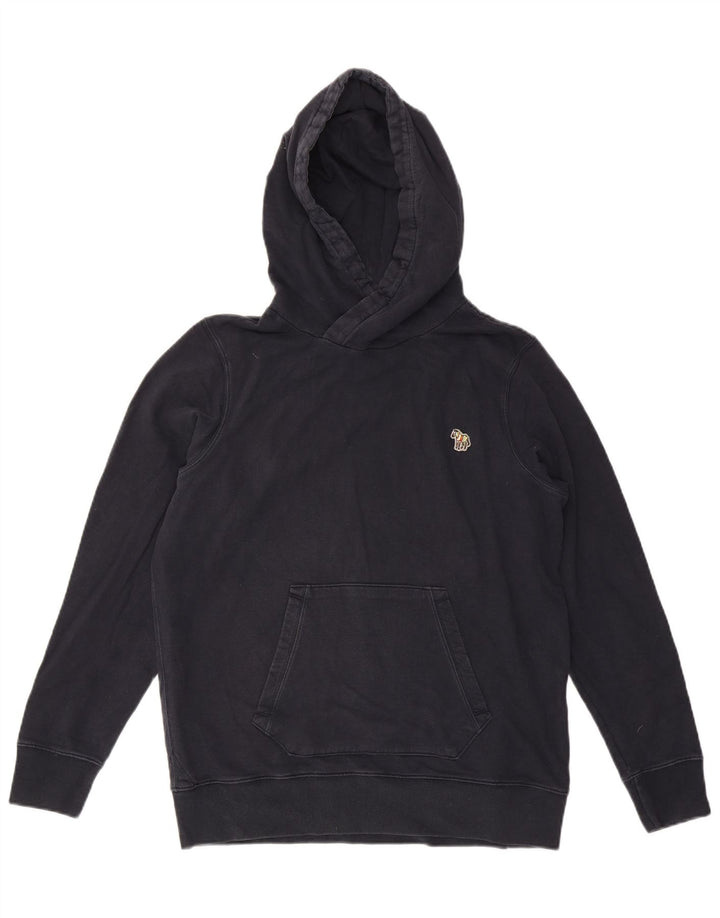 Paul Smith Pull à capuche en coton bleu marine moyen pour homme