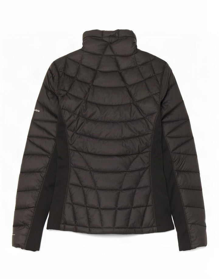 Columbia Veste rembourrée pour homme UK 38 Medium Noir Colorblock Nylon