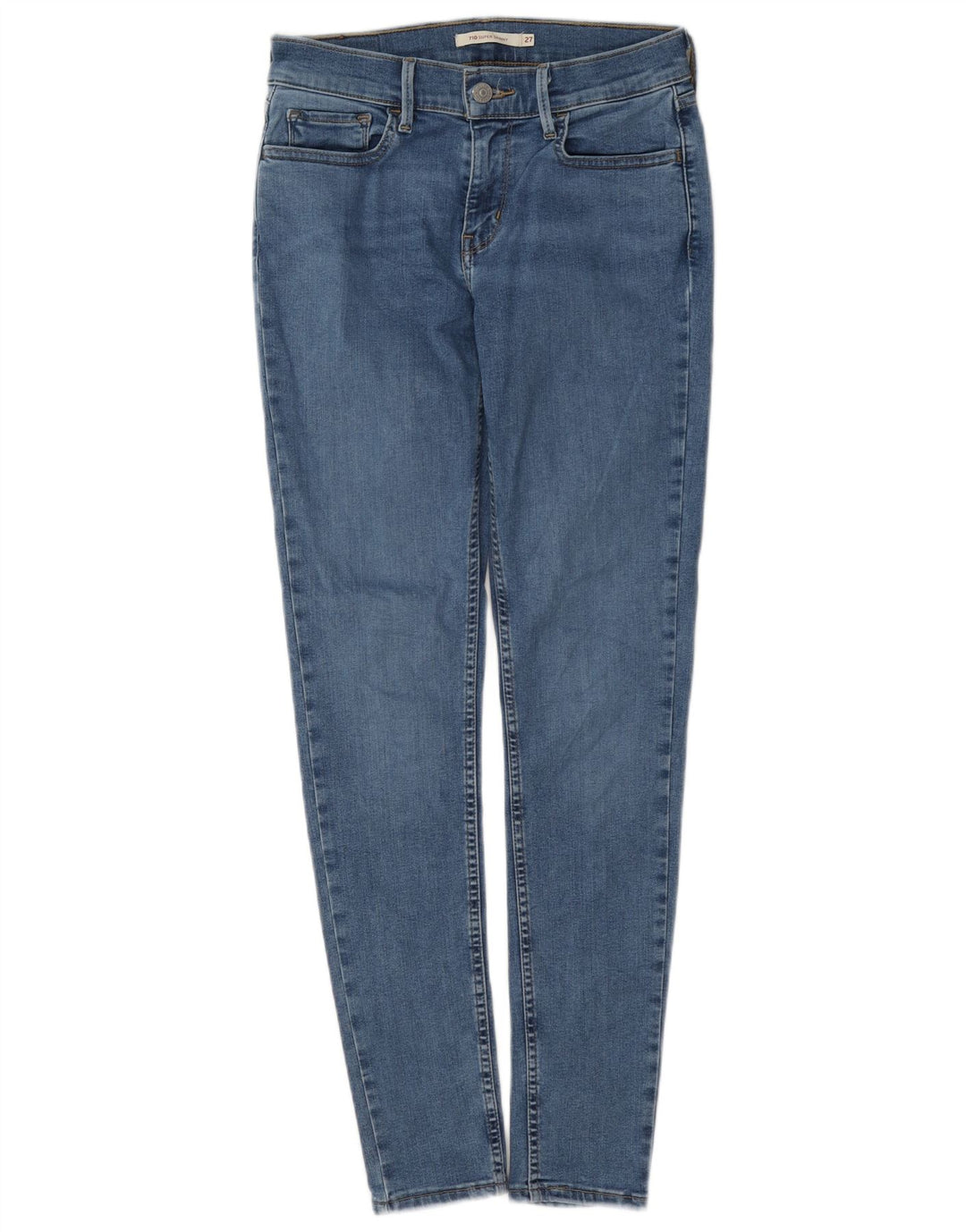Levi's Jean 710 Super Skinny Femme Bleu W27 L29