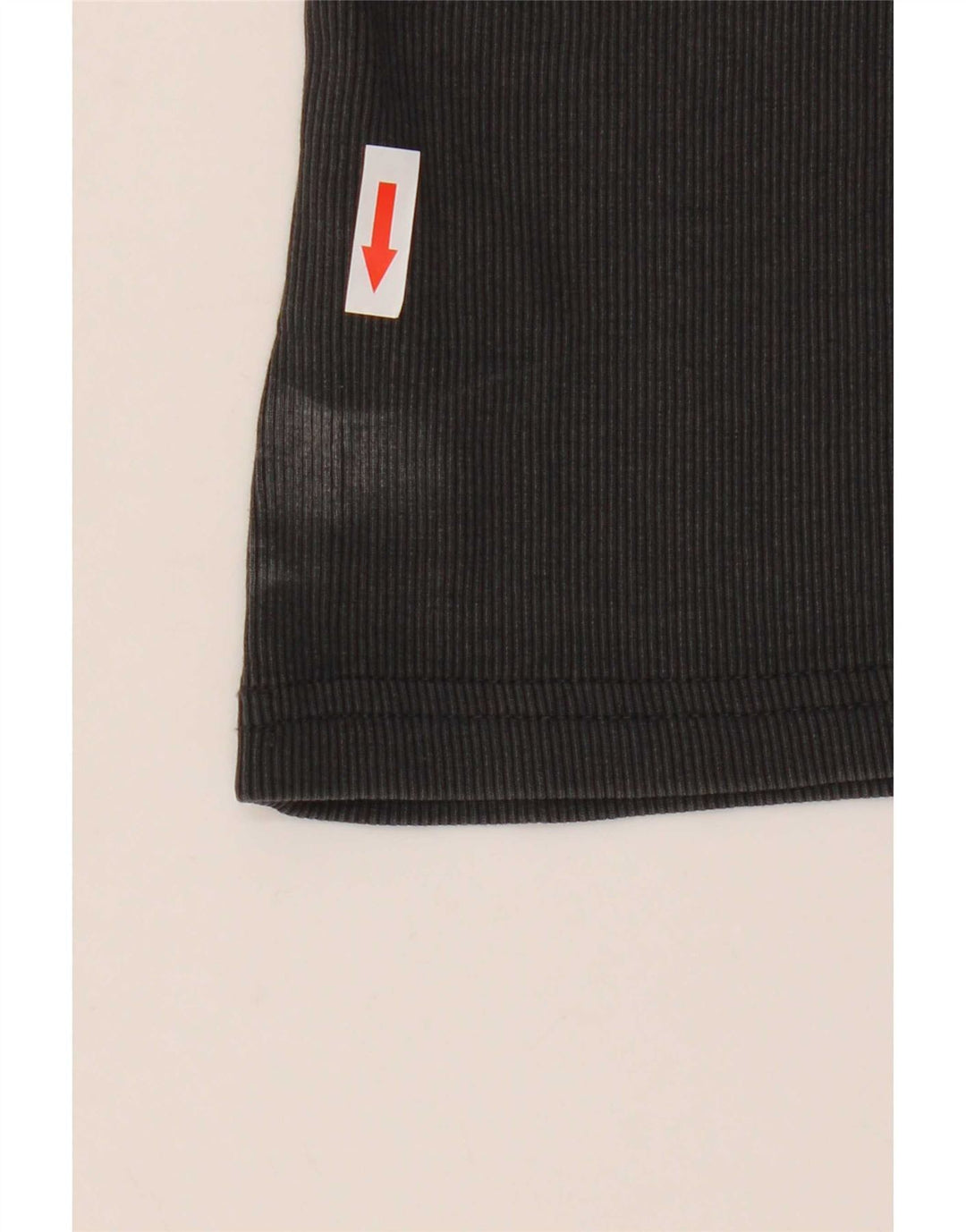 Zara Femme Top Manches Longues UK 14 Large Gris Coton
